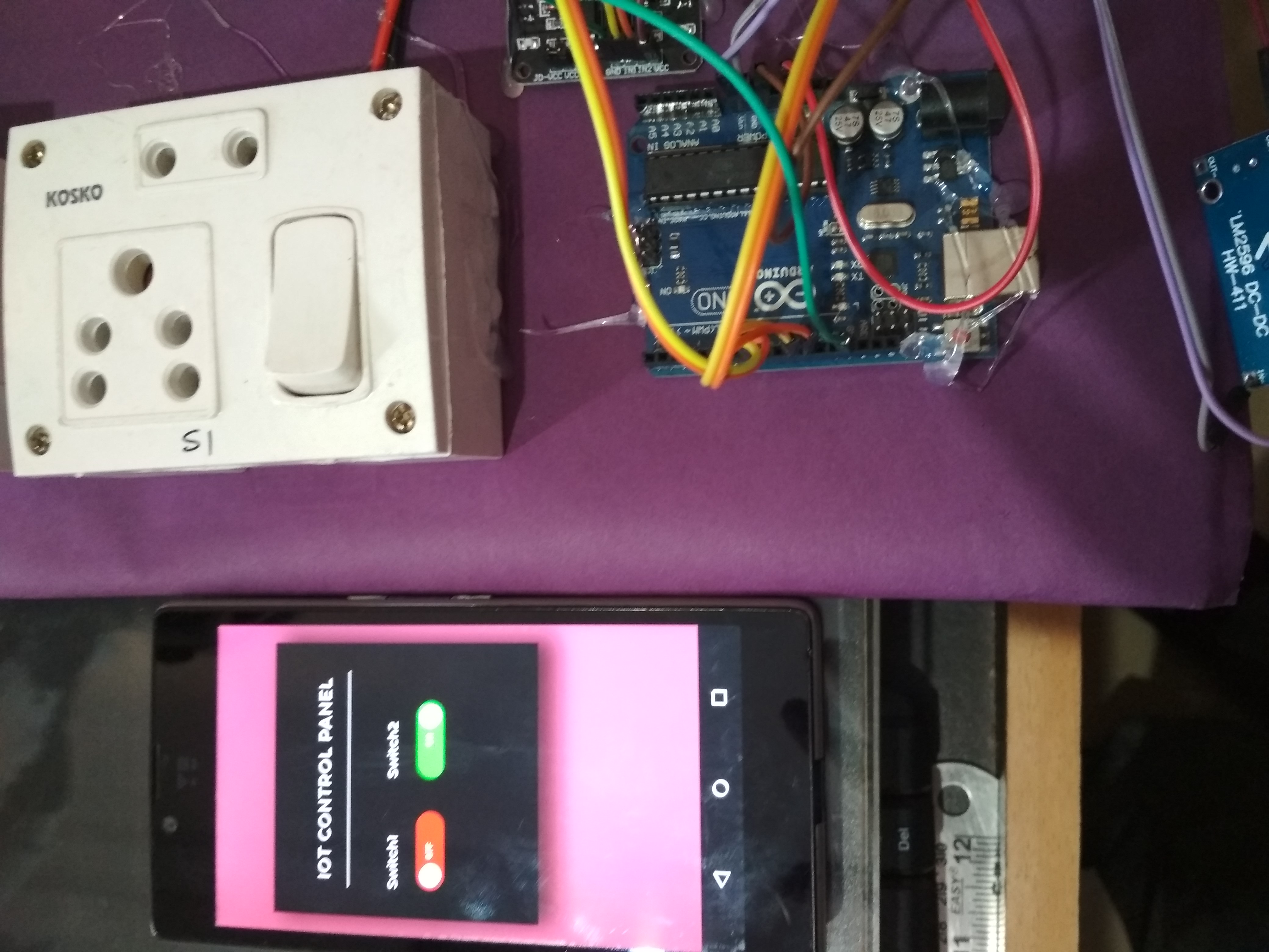 IT Educations Engineering Project Maker in Nagpur - Mobile Based Home Automation System2